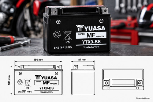 Batteria moto voge sr4 max - batteria,