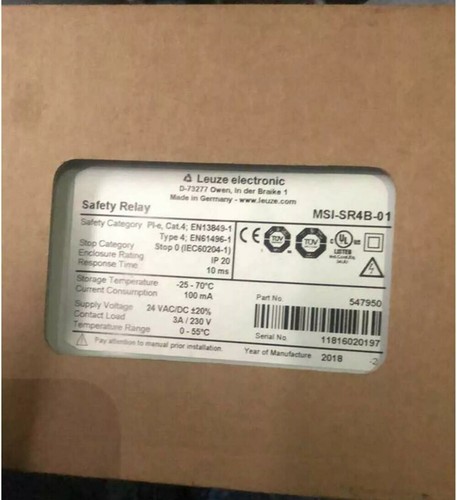 Relè sicurezza leuze - relè,